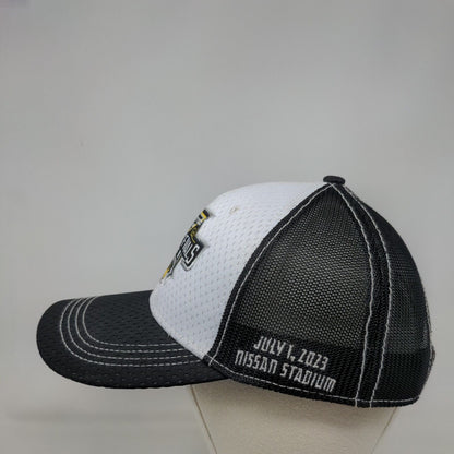 Monster Jam World Finals XXII Nashville Snapback Hat Black OSFM Mesh Back