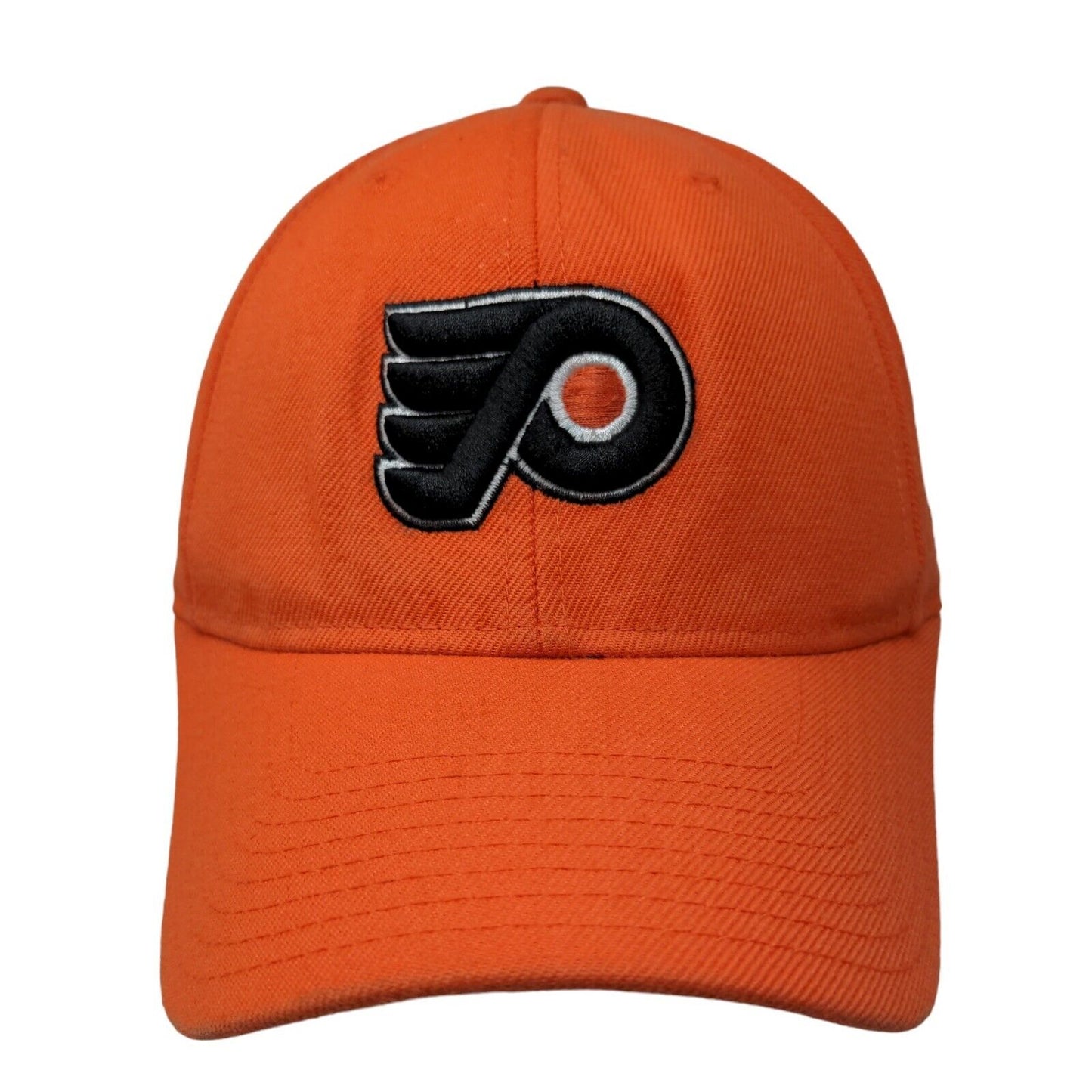 Reebok NHL Men's Strapback Hat Orange OSFA Embroidered Philadelphia Flyers Logo