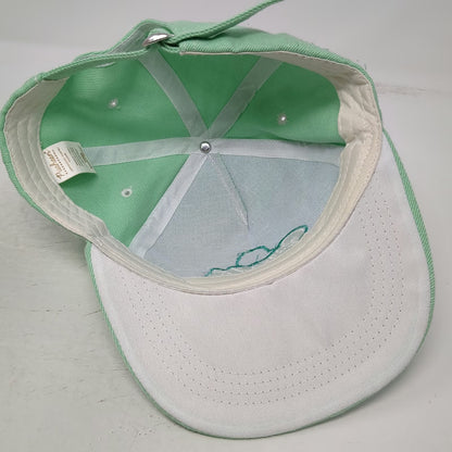 Pusheen 5 Panel Green One Size Breathe Cat Hat Adjustable Slideback Polyester
