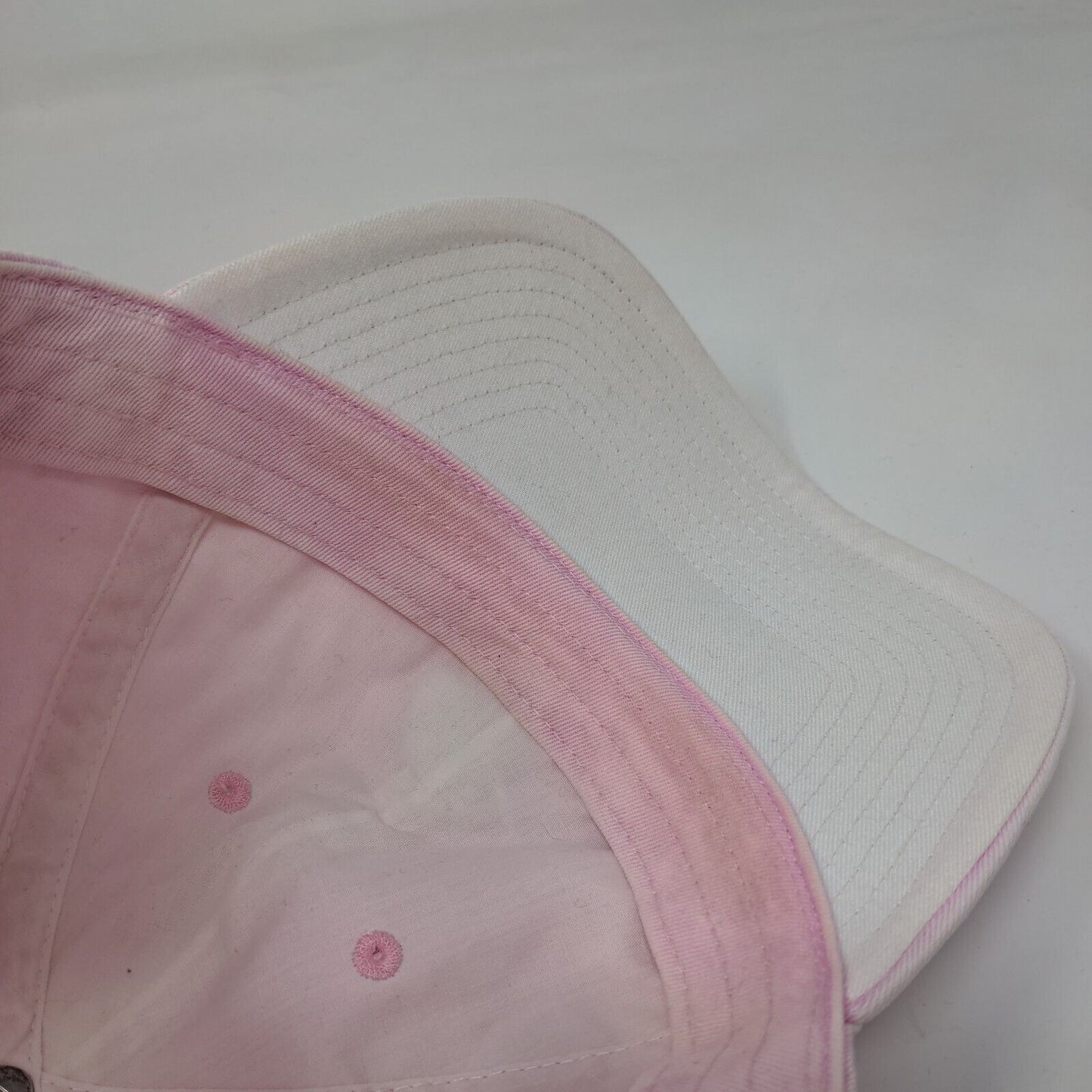 Nike Slideback Hat Pink One Size Adjustable Embroidered Swoosh Logo 6 Panel