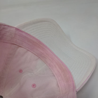 Nike Slideback Hat Pink One Size Adjustable Embroidered Swoosh Logo 6 Panel