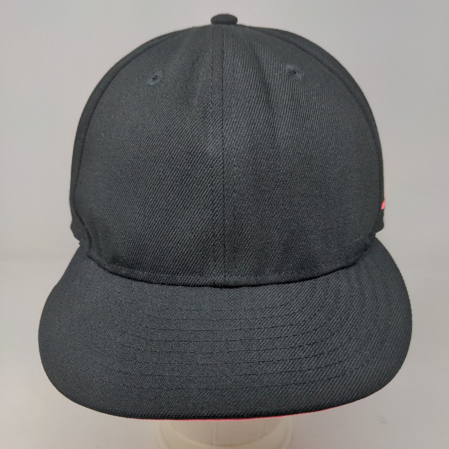 New Era Girl's Snapback Hat 9Fifty Black Pink Blank 100% Polyester