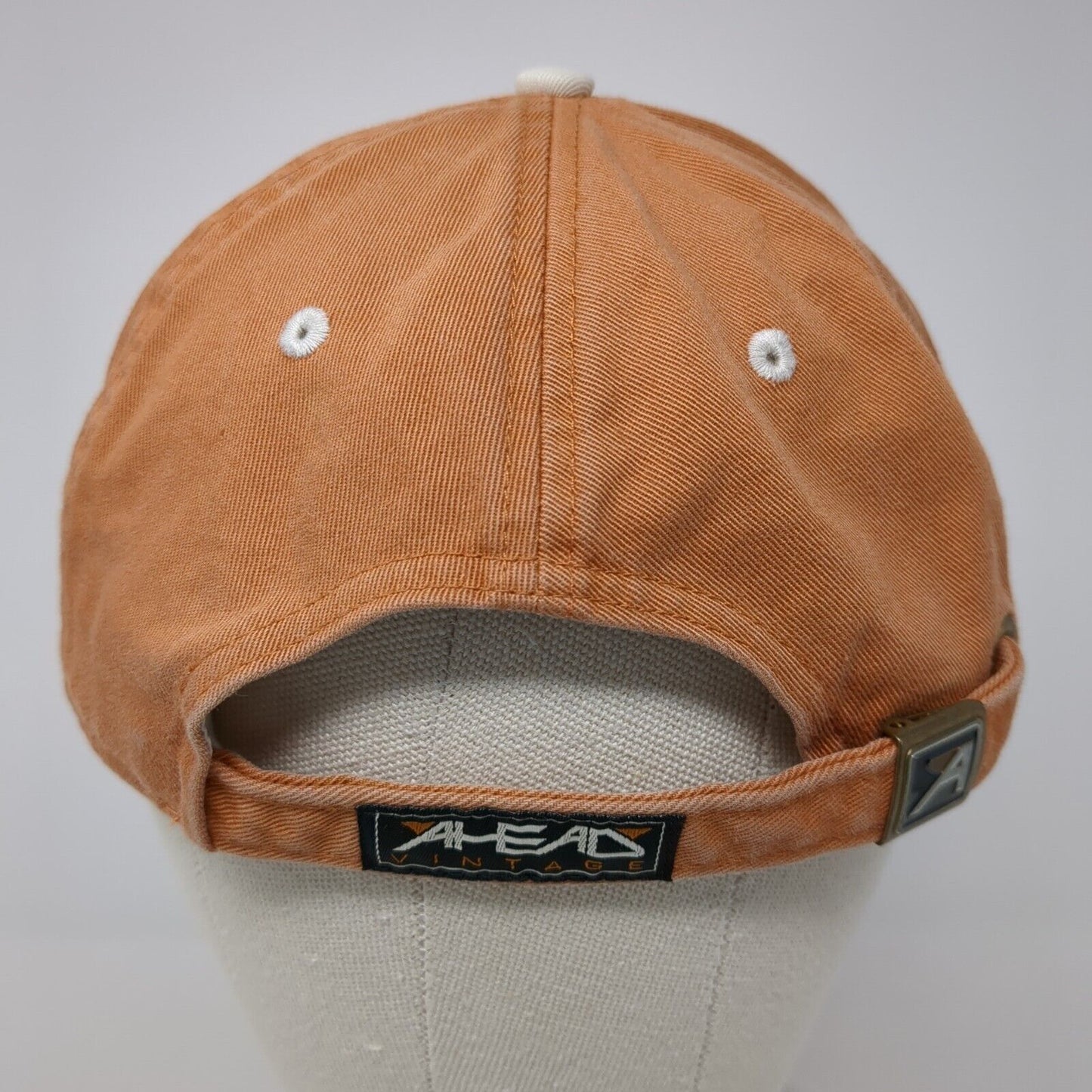 Pinecrest Golf Course Slideback Hat Orange One Size Classic Cut Ahead