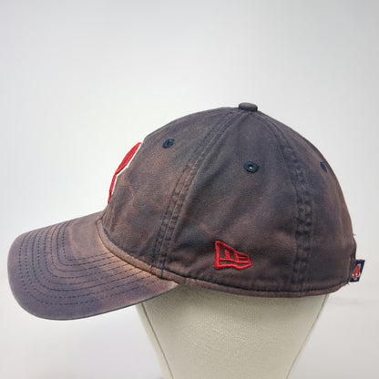 New Era Boston Red Sox MLB Baseball Cap Blue One Size White Adjustable Strap Hat
