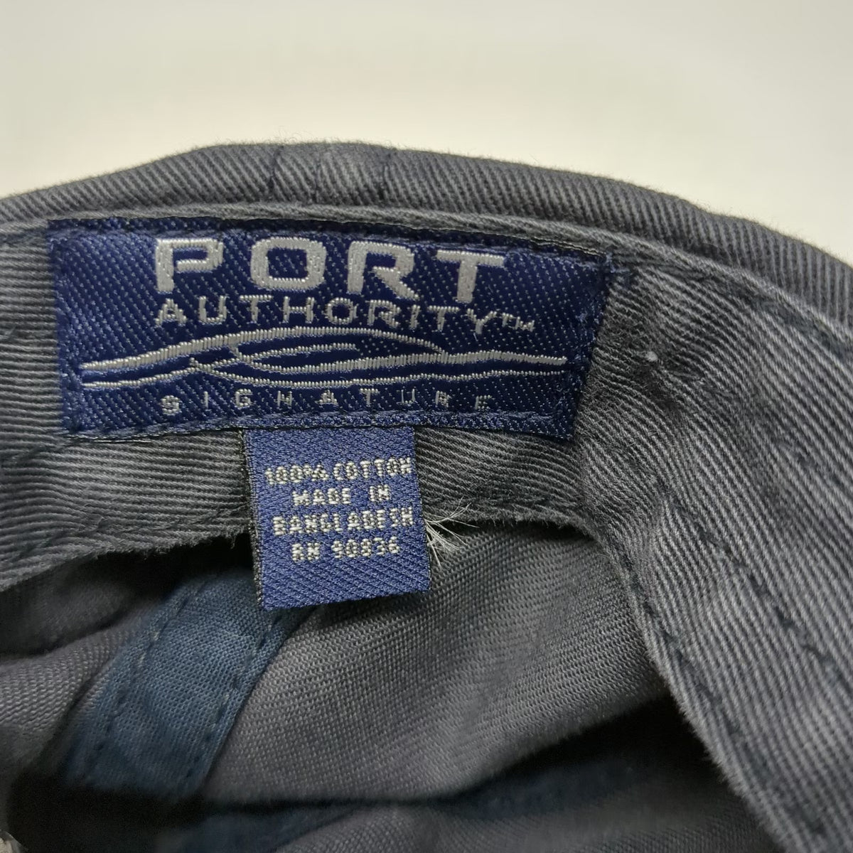 Port Authority Baseball Cap Blue One Size Boise Idaho Tree Steward Strapback Hat