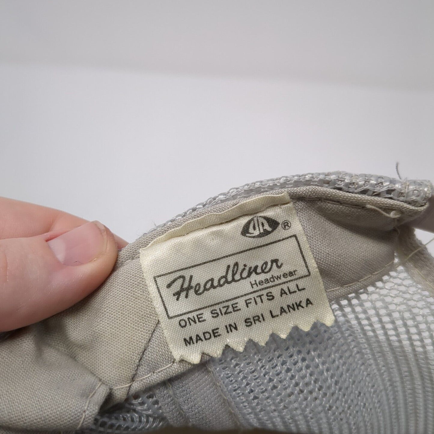 North Bay Truck Body Snapback Rope Trucker Hat Gray One Size Mesh Back