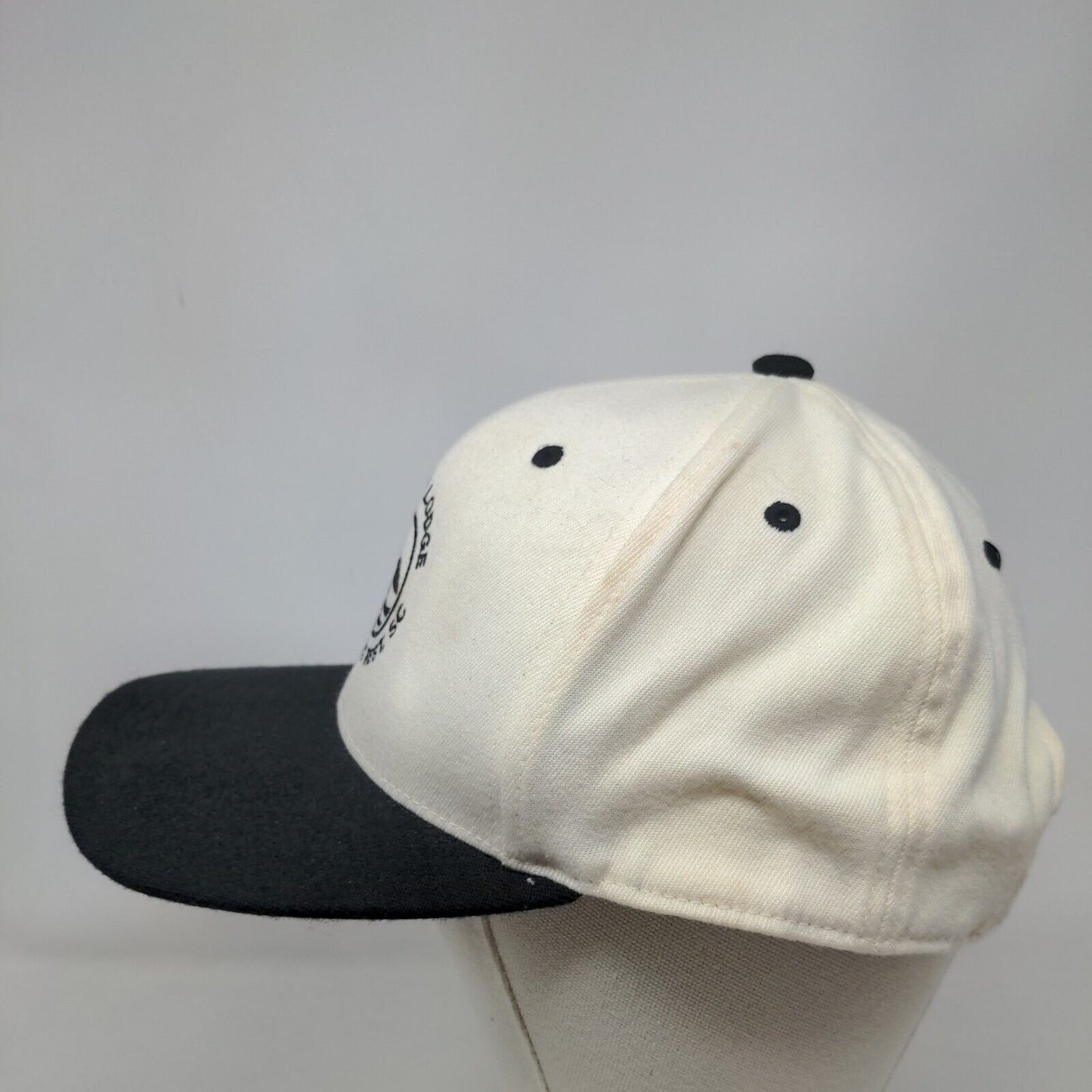 Look Up Lodge Travelers Rest Snapback Hat Cream One Size Colorblock