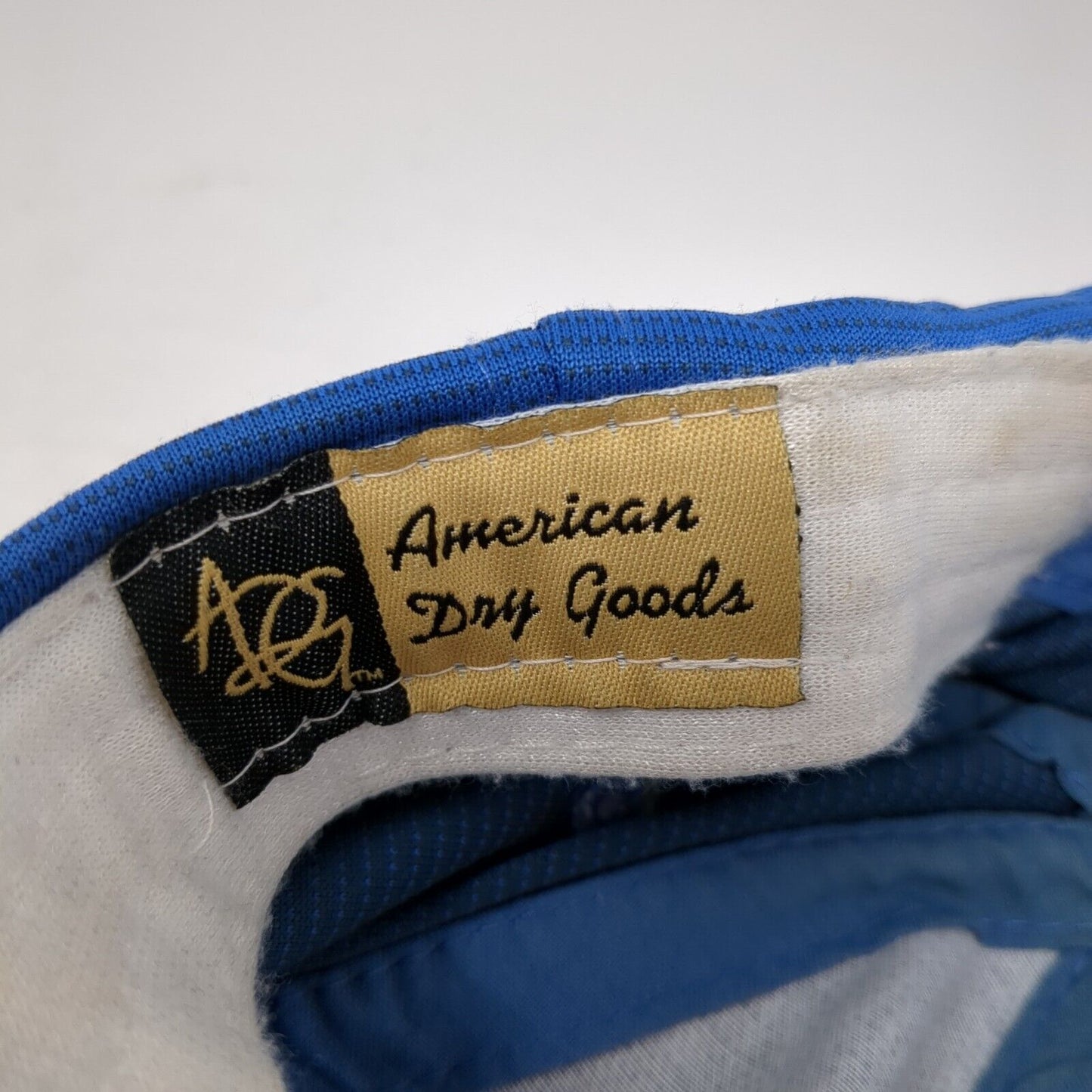 The National 2013 Doubler Strapback Hat Blue OS Adjustable American Dry Goods