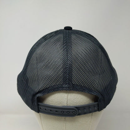 T-Meridian Snapback Mesh Back Trucker Hat Gray One Size Port Authority