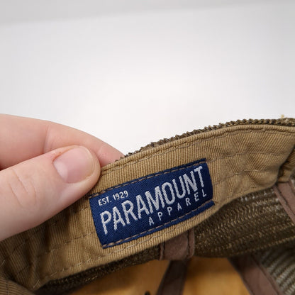 Martin Rice Co. Strapback Trucker Hat Brown One Size Mesh Back Paramount