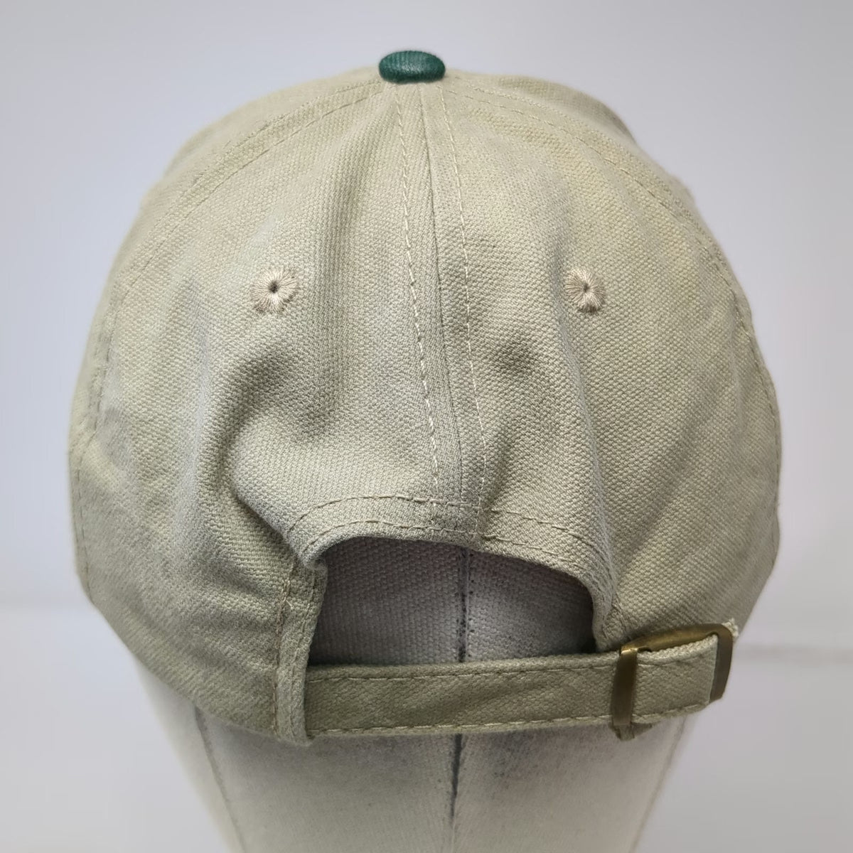 Boise Hat Baseball Cap Beige Green One Size Weyerhaeuser Timberland Strapback