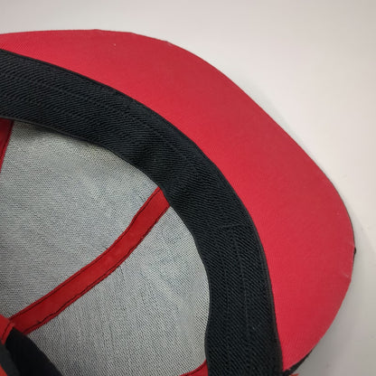 Concept One Dr Seuss Cat in the Hat Baseball Cap Black Gray Red White L Fitted