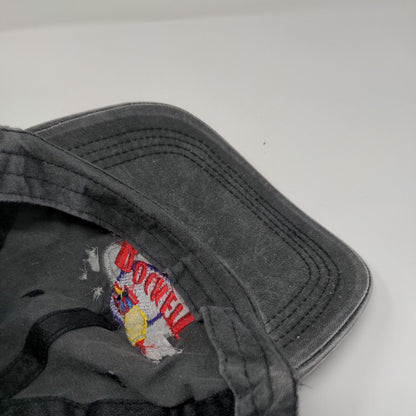 Rocket Intergalactic Diner Slideback Hat Gray One Size Adjustable Port Authority