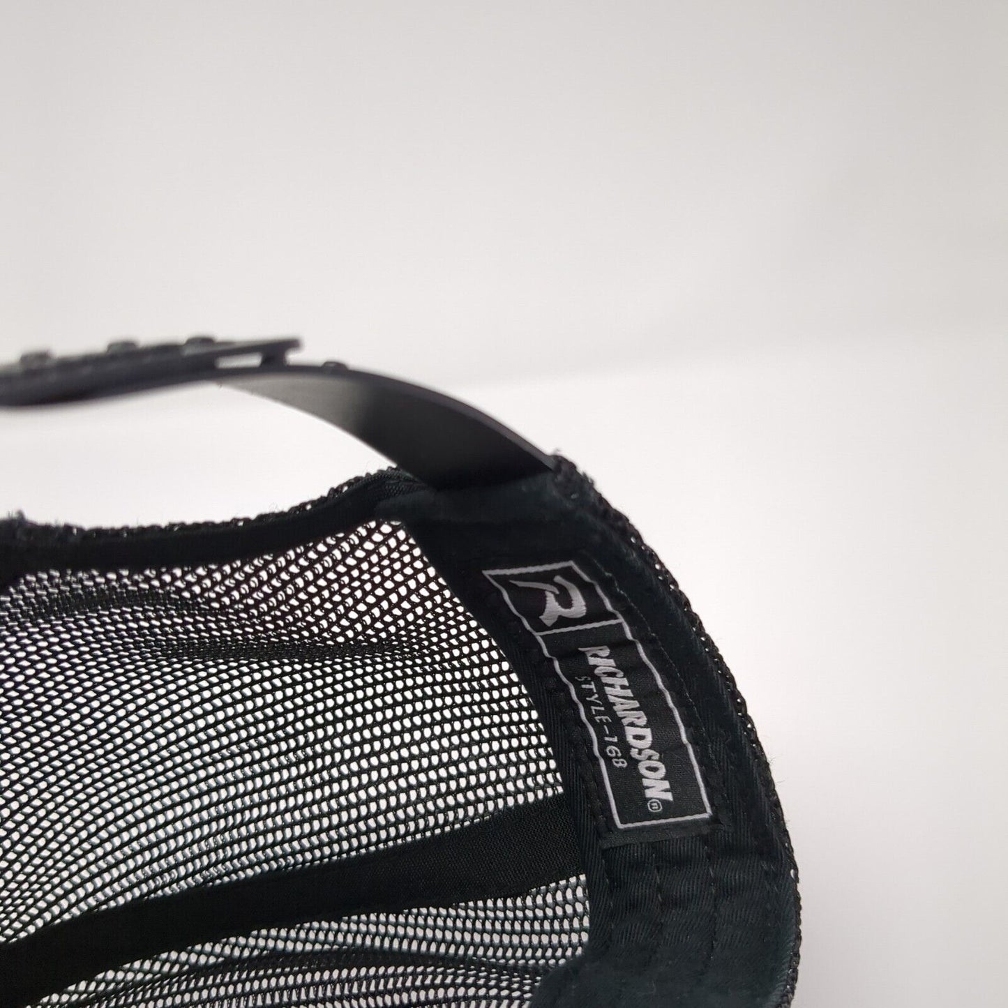 Sidewayz Snapback Trucker Hat Black One Size Mesh Back Richardson
