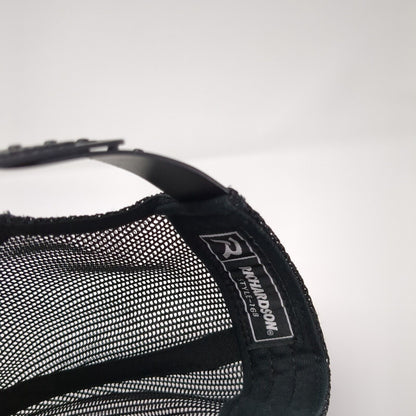 Sidewayz Snapback Trucker Hat Black One Size Mesh Back Richardson