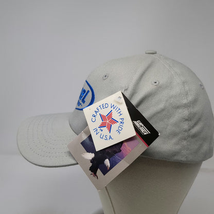 Cap America Baseball Cap Gray Propel Fitness Water Made in USA Blue Hat W/Tags