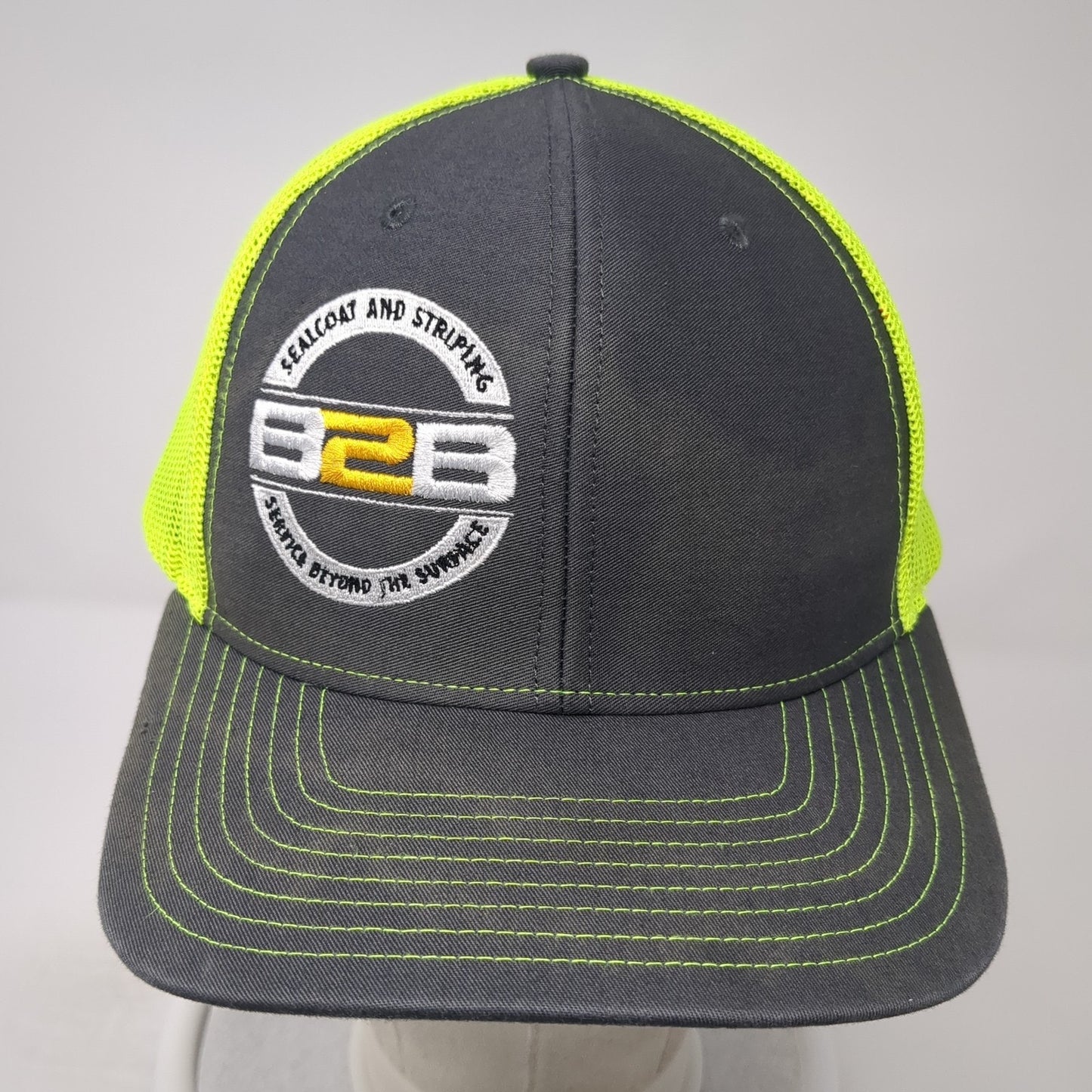 B2B Sealcoat And Striping Service Beyond The Surface Trucker Hat Multicolor OS