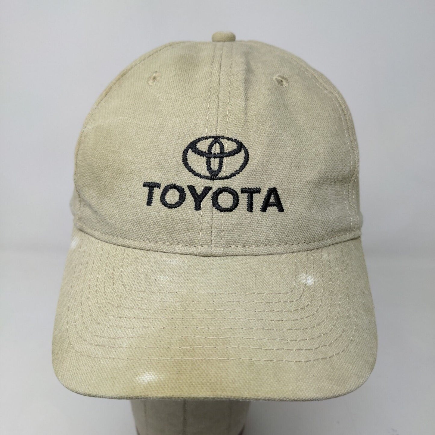 Toyota Men's Slideback Hat Tan Adjustable Indiana State Fair Embroidered Logo