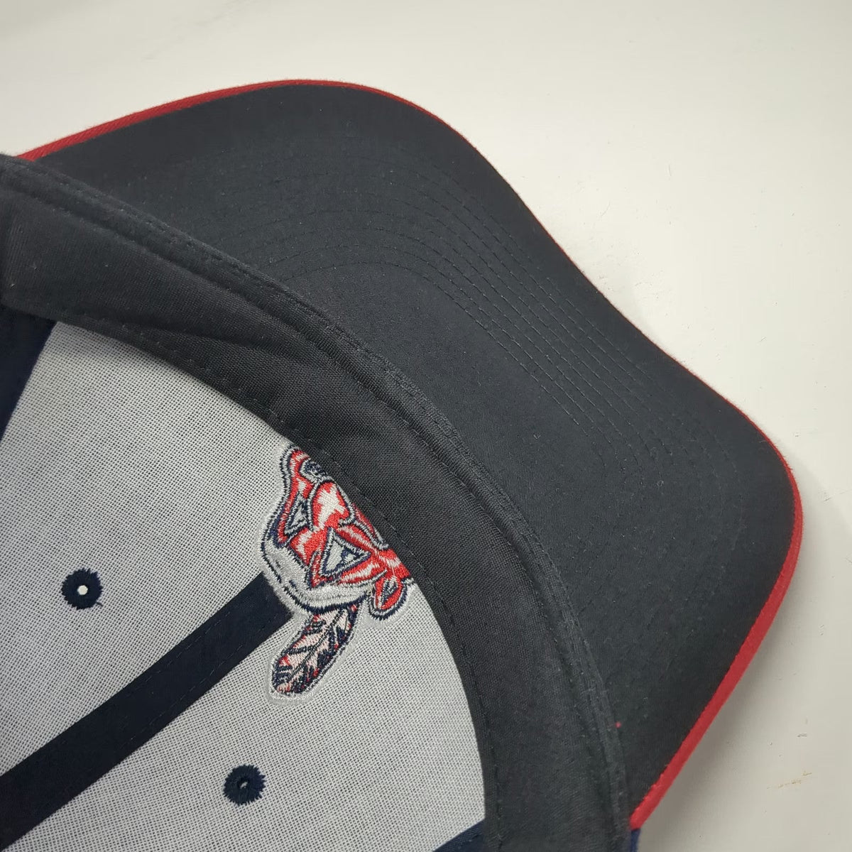 OC Sports Cleveland Indians MLB Baseball Cap Blue Red White One Size Mascot Hat
