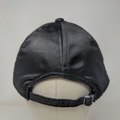 Rampage Slideback Hat Black One Size Adjustable Solid Blank