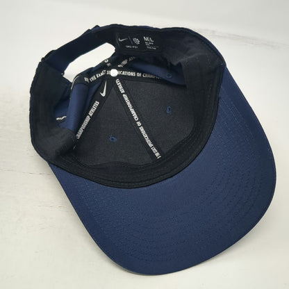 Nike California Golden Bears NCAA Hat Blue Yellow L Dri-Fit Strapback On-Field