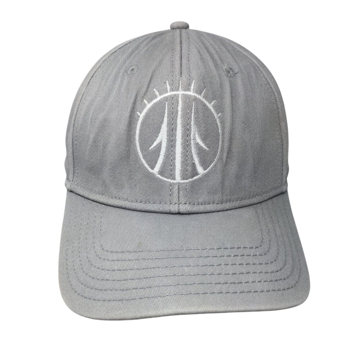 KVD Performance Headwear Fitted Hat Gray M/L Embroidered Flexfit