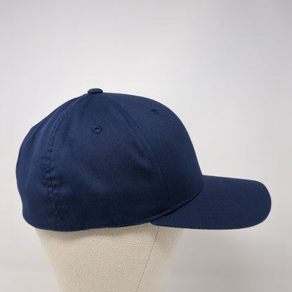 ESTECH Fitted Hat Blue L/XL Flexfit Lightweight Embroidered Port Authority