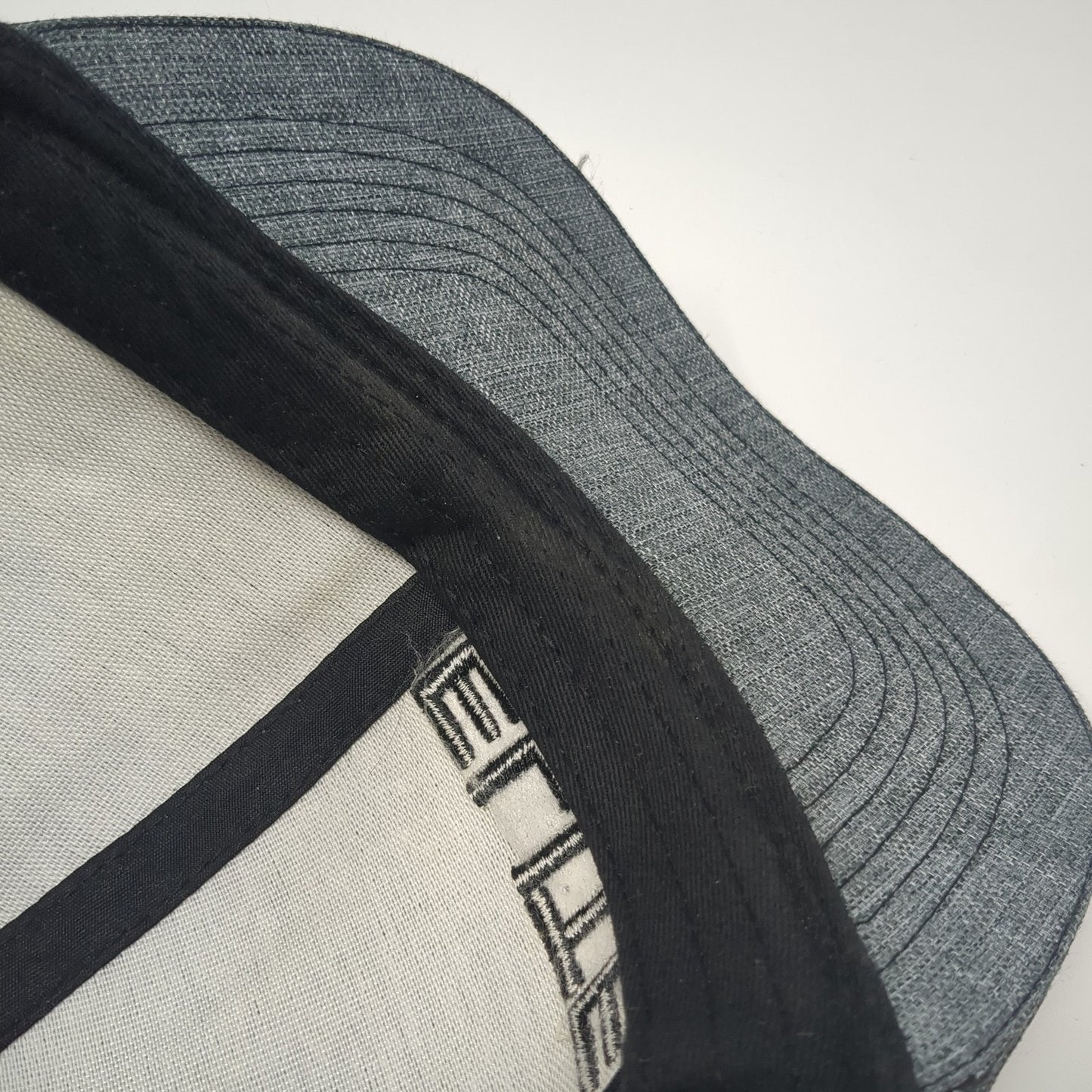 Elite Restoration Snapback Mesh Back Trucker Hat Gray One Size Adjustable