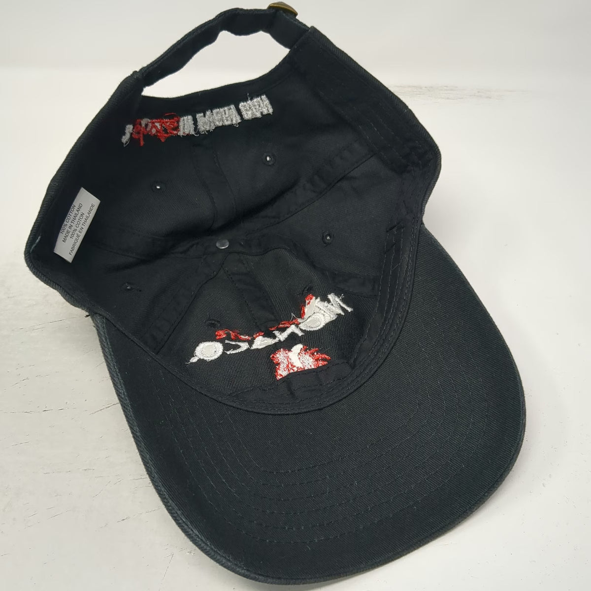 Baseball Cap Black One Size Monaco Rooster 2 Shots In Every Can Slideback Hat