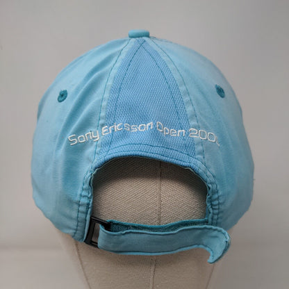 I Love Tennis Sony Ericsson Open Strapback Hat Blue OS Adjustable Embroidered