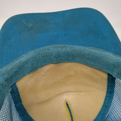 Be Ocean Minded Snapback Rope Trucker Hat Blue One Size Mesh Back Otto