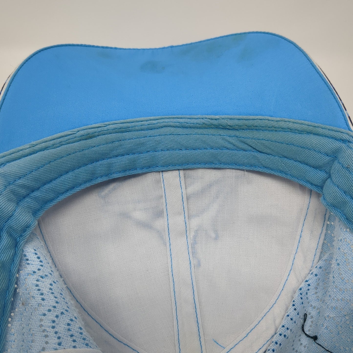 Loco Kaile Snapback Hat Blue One Size Adjustable Embroidered Mesh Back