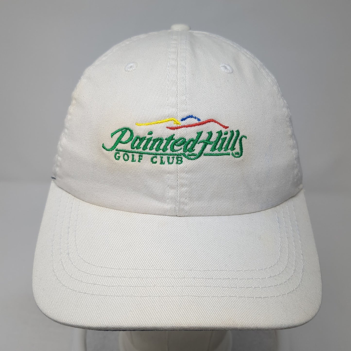 Painted Hills Golf Club Baseball Cap White One Size Adjustable Extreme Fit Ahead