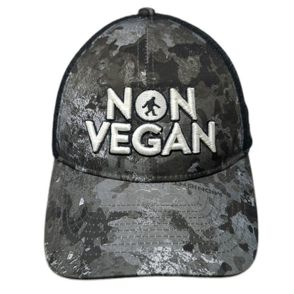 Jack Link's Trucker Hat Gray One Size Camo Bigfoot Non Vegan Feed Your Wild Side
