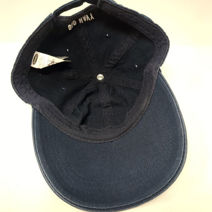 USA Flag Slideback Hat Blue One Size Adjustable Embroidered Patriotic Old Navy
