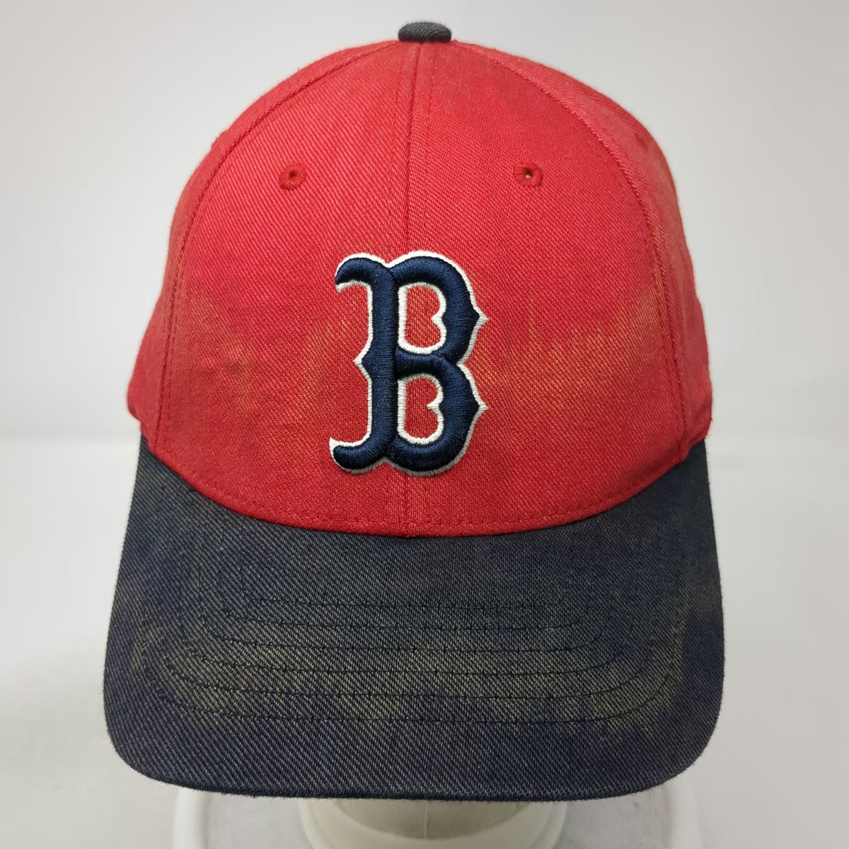 Boston Red Sox MLB Twins Enterprise Baseball Cap Red XL Flexfit Embroidered Hat