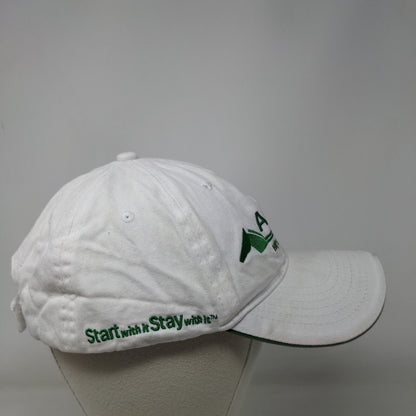 Adequan Polysulfated Glycosaminoglycan Strapback Hat White One Size 6 Panel