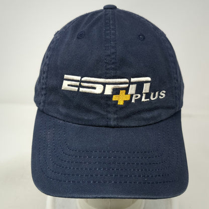 NYH Baseball Cap Blue One Size ESPN+ Embroidered Logo Adjustable Slideback Hat