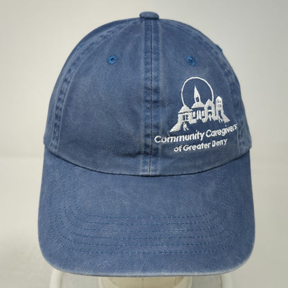 Port Authority Baseball Cap Blue One Size Community Caregivers Greater Derry Hat