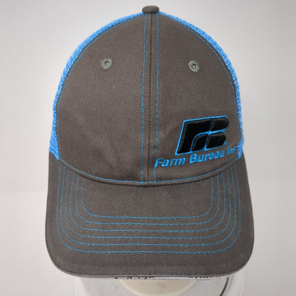 Farm Bureau Ins Strapback Trucker Hat Multicolor OS Adjustable Mesh Buck's Bags