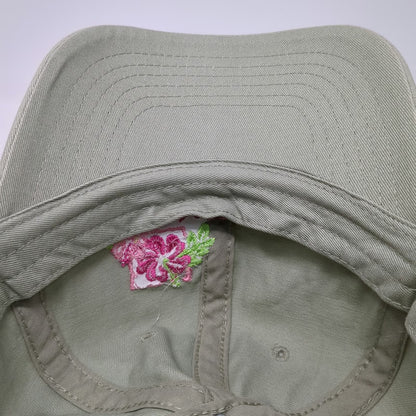 Dorfman Pacific Co. Baseball Cap Green One Size Flower Newport Beach Hat