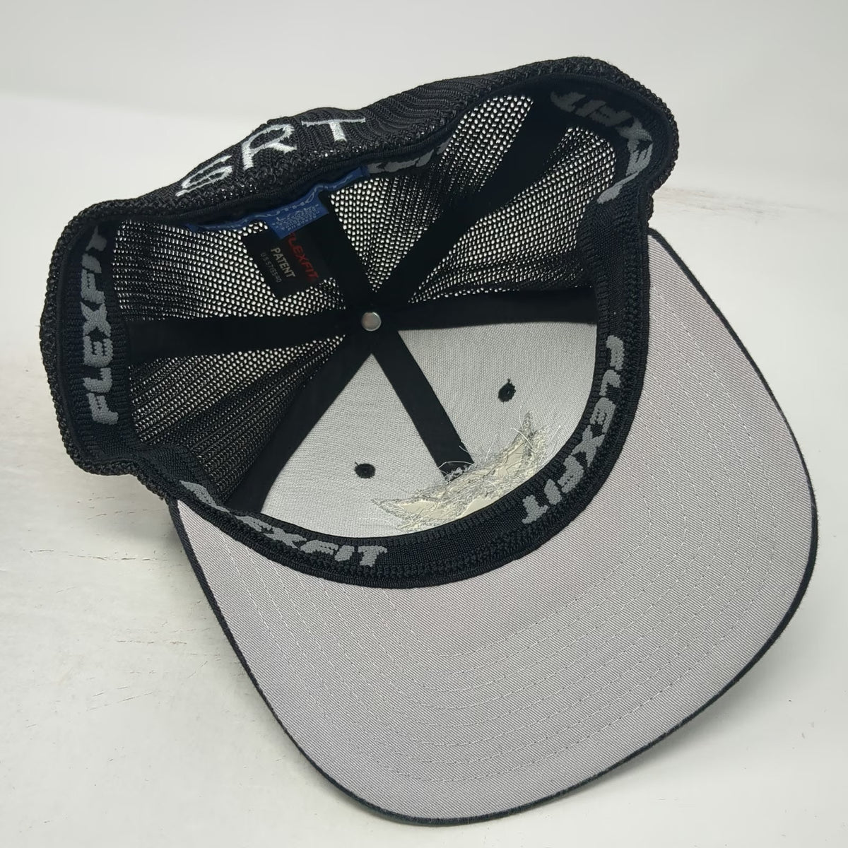 Port Authority Baseball Cap Black XL Mesh SRT Spartan Helmet Embroidery Hat
