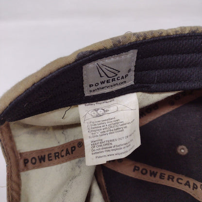 Powercap Strapback Hat Strapback Hat Camo OSFM Adjustable With Mini Led Light