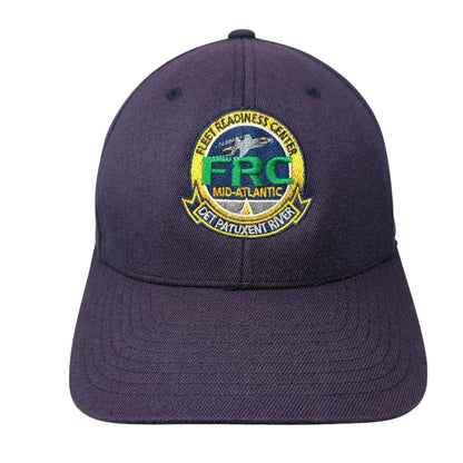 Fleet Readiness Center Fitted Hat Blue S-M Embroidered Flexfit Yupoong