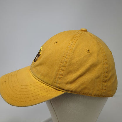 Mad Engine Smokey Bear Baseball Cap Yellow One Size Slideback Cotton Hat Mascot