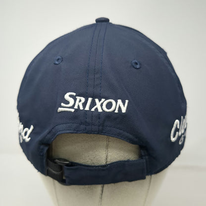 Srixon Baseball Cap Blue One Size Cleveland Golf Slideback Embroidered Hat Golf