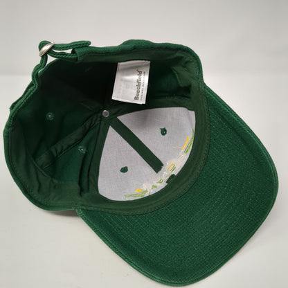 Irish National Stud Slideback Hat Green OS Adjustable Embroidered Beechfield