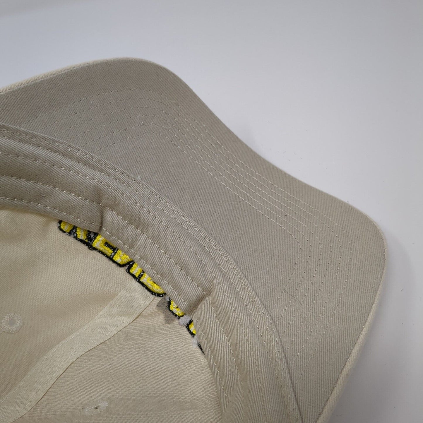 Kendall Strapback Hat Tan One Size Adjustable Embroidered 220C Pacific Headwear