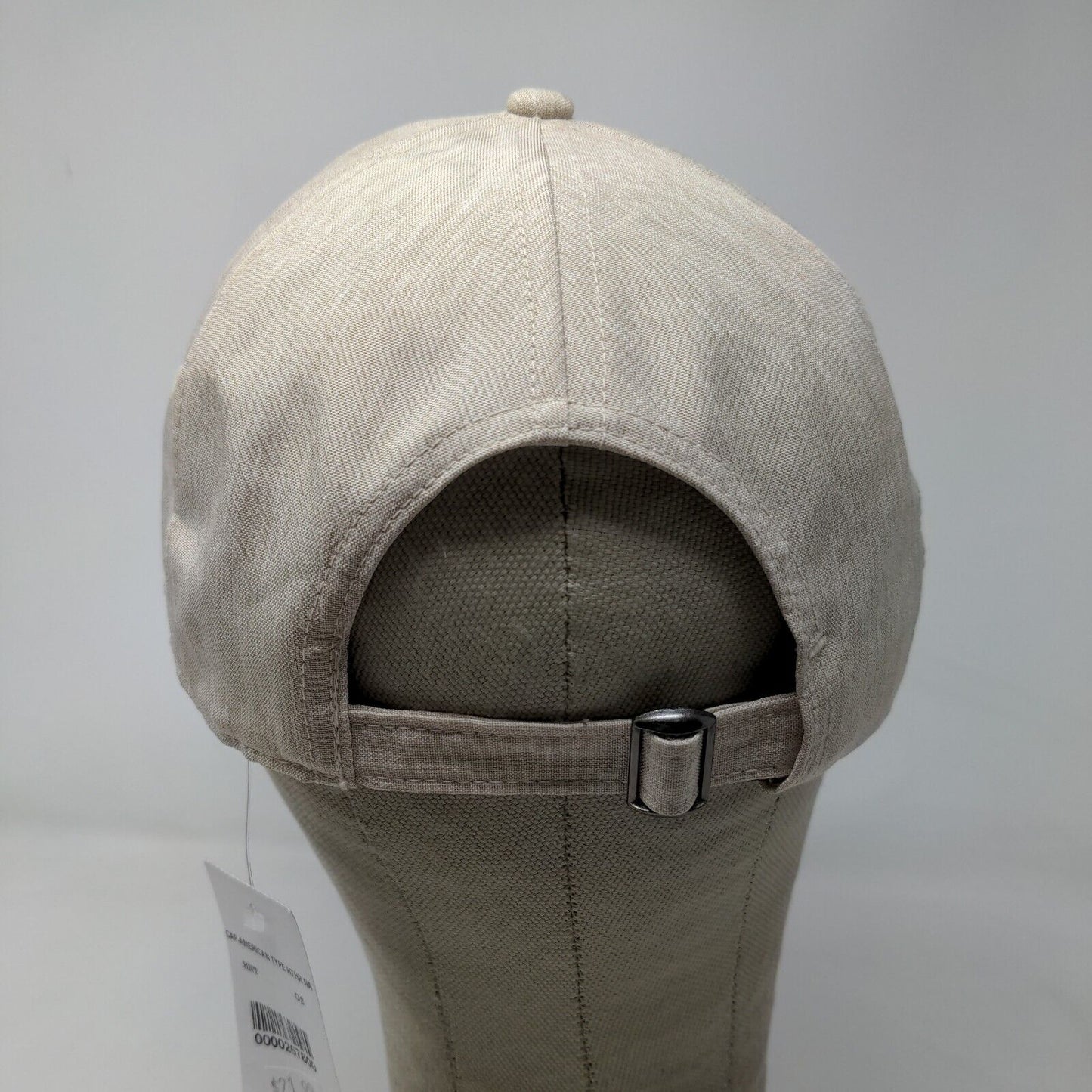 Fahrenheit Headwear Men's Slideback Hat Tan OSFM Washington DC Embroidered W/Tag