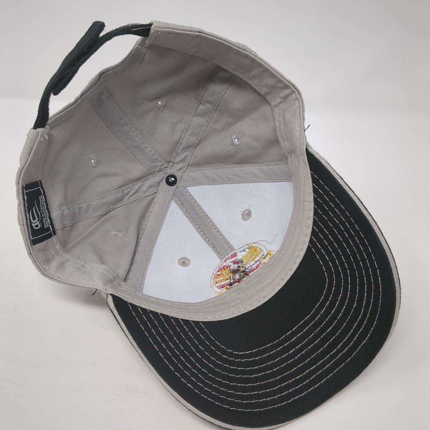 Best Little Derby In The West Strapback Hat Black OS Adjustable Embroidered OC